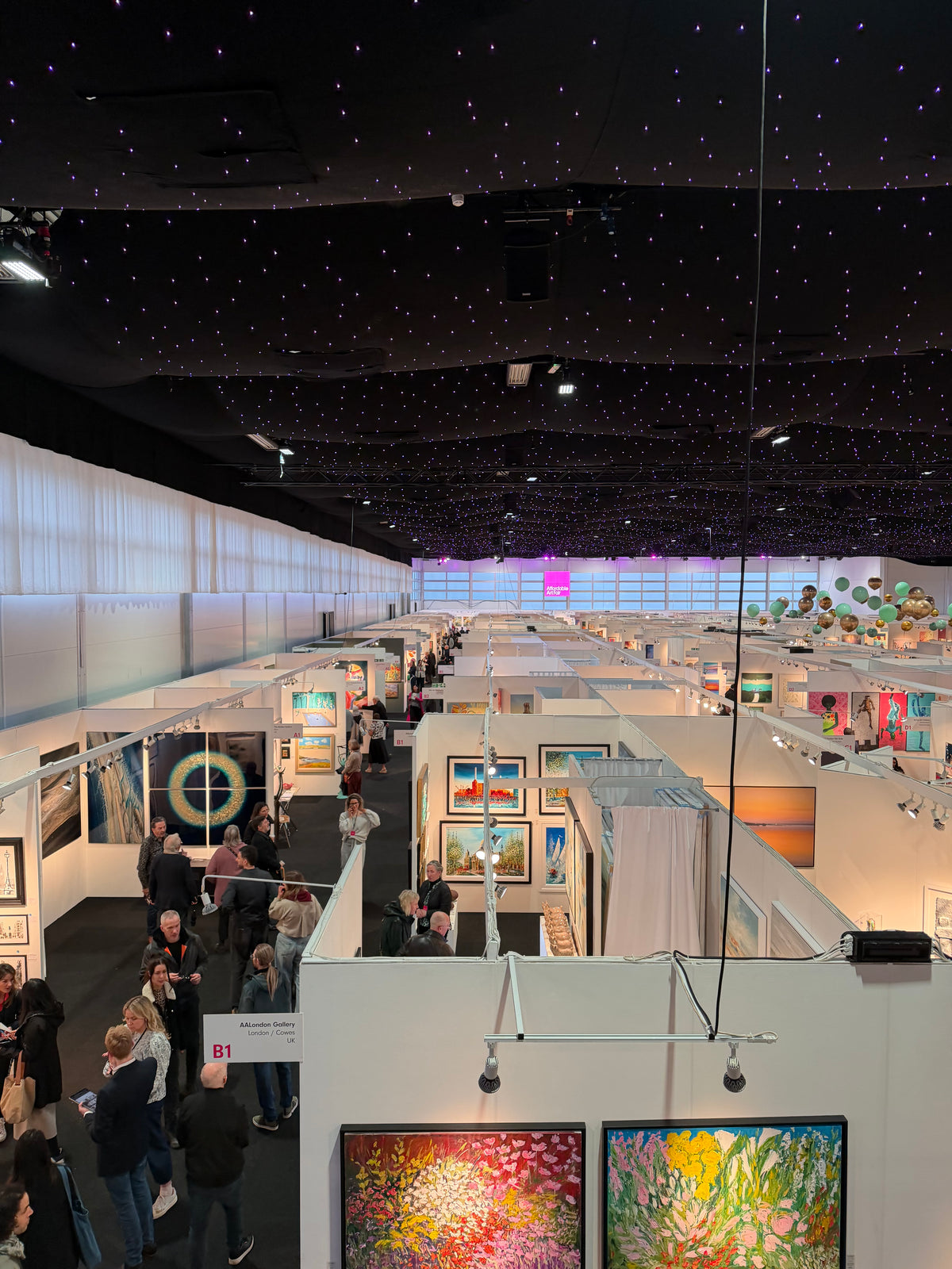Affordable Art Fair Battersea London The Big Deal with steph mcgovern Final - art galleries and stands selling at the art fair