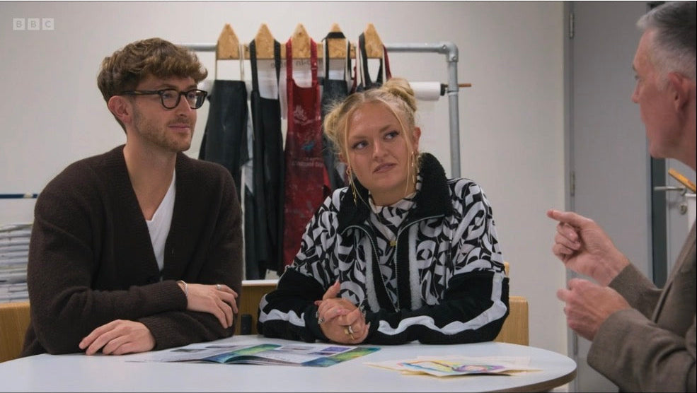 Bella and Ollie episode 1 The biG Deal with Steph McGovern BBC with art dealer Matt Carey Williams